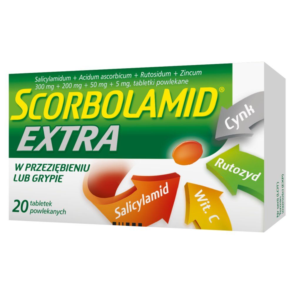 Scorbolamid EXTRA x 20 tabl