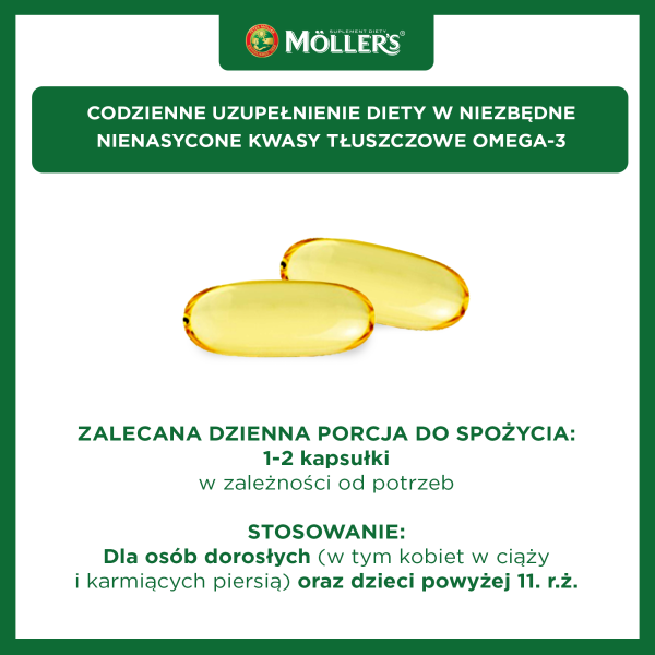Mollers Omega-3 2000 mg 60 kapsułek