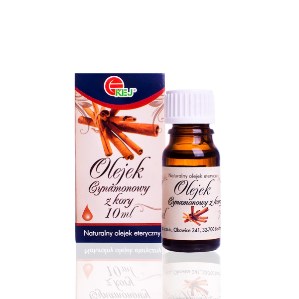 KEJ Naturalny olejek cynamonowy z kory 10 ml