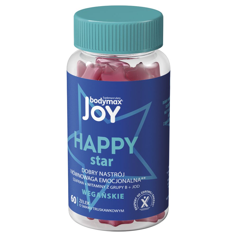 BODYMAX JOY Happy Star żelki 60 szt.