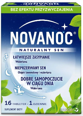 Novanoc Naturalny Sen 16 tabletek