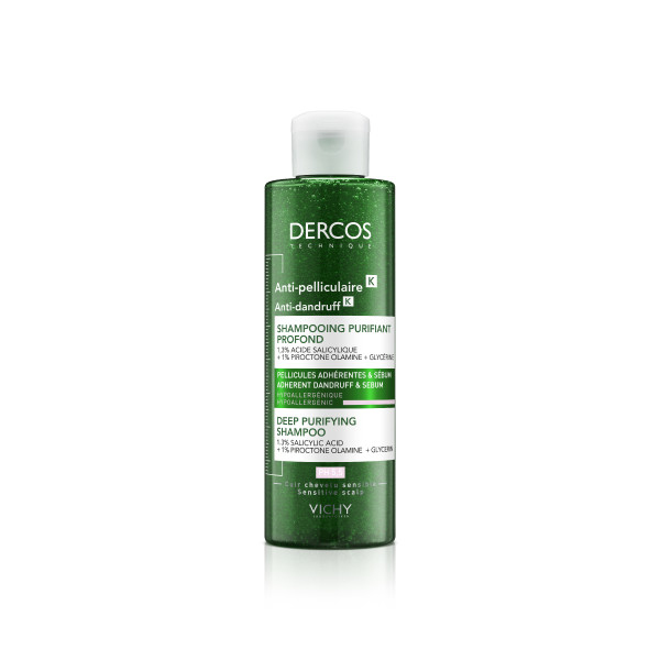 VICHY DERCOS Szampon przeciwłupieżowy K 250 ml