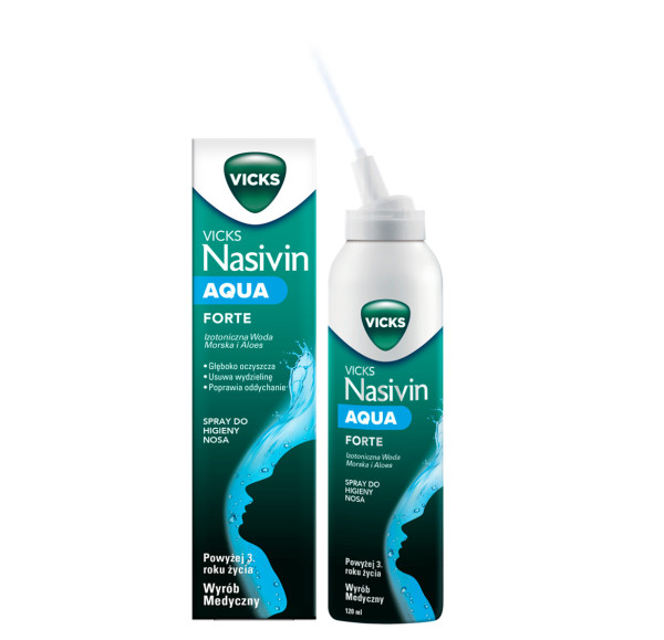 Vicks Nasivin Aqua Forte spray do nosa 120 ml