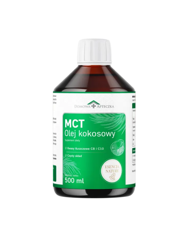 Domowa Apteczka MCT Olej Kokosowy 500 ml