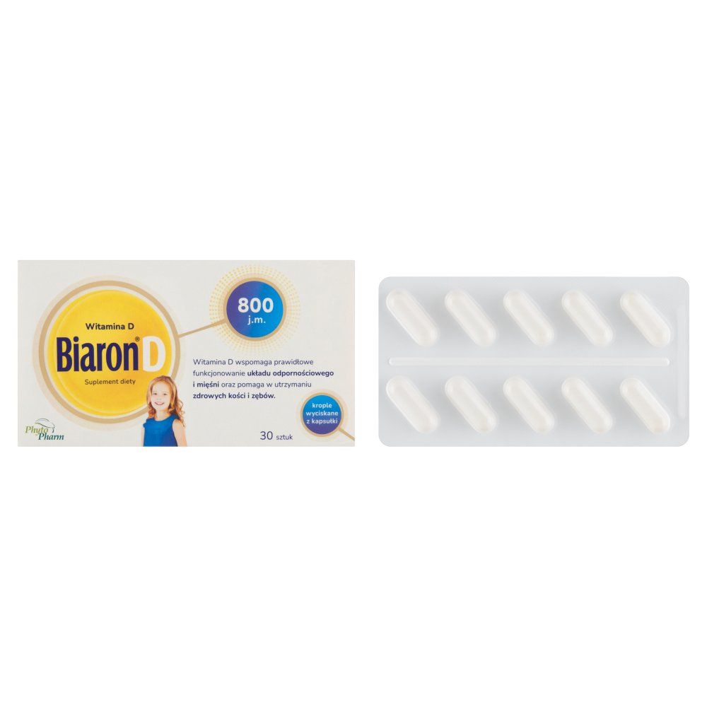 Bioaron Witamina D 800 j.m.twistx30kaps