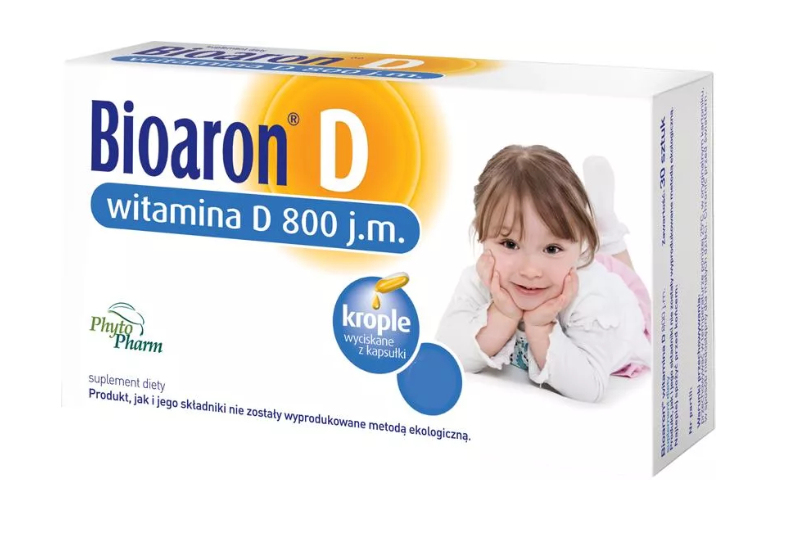 Bioaron Witamina D 800 j.m.twistx30kaps