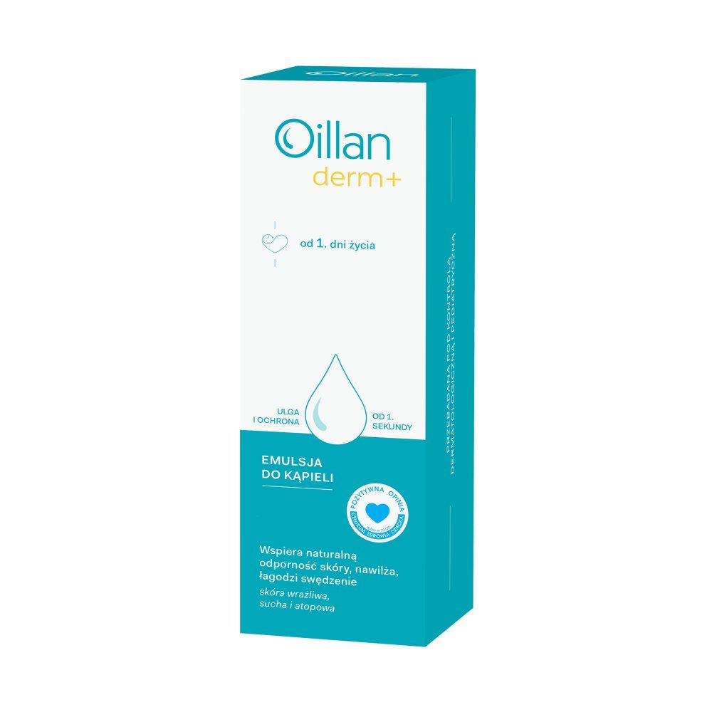 OILLAN DERM+ Emulsja do kąpieli 200 ml