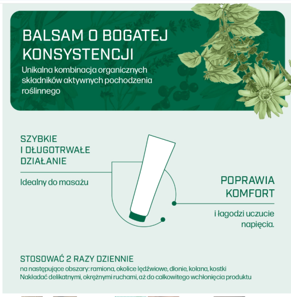 IANA Stawy Kojący balsam do masażu 100 ml