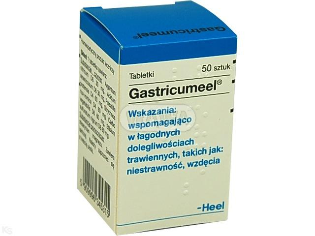 Heel Gastricumel x 50 tabl.(zgaga,wzdęcia)