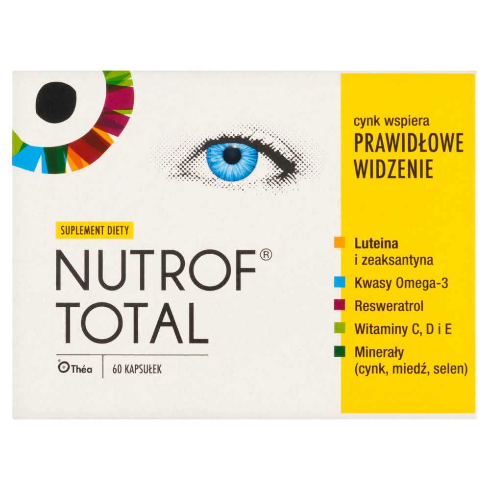 Nutrof Total z Wit. D3 - 60 kapsułek