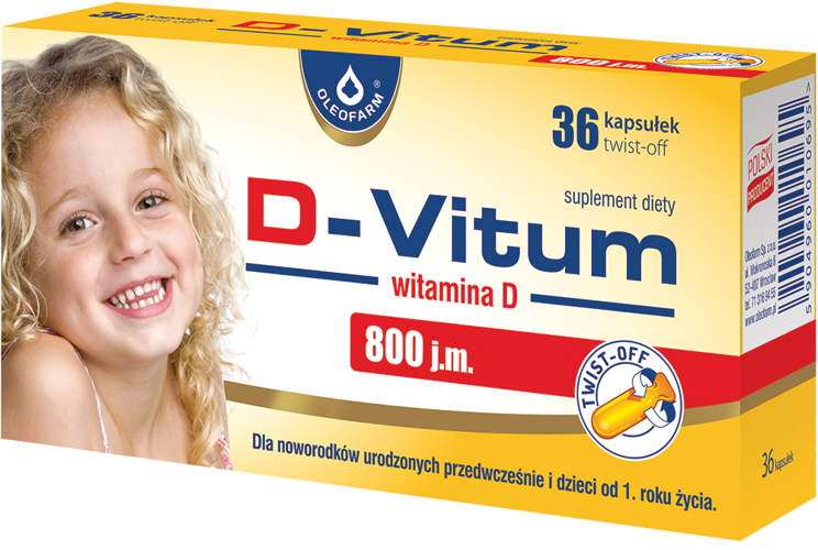 D-Vitum 800j.m. x 36 twist-off