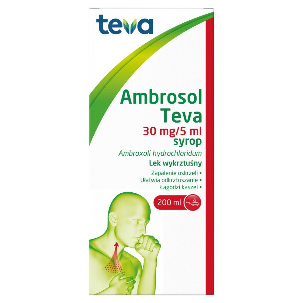 Ambrosol TEVA syrop 30mg/5ml x 200ml