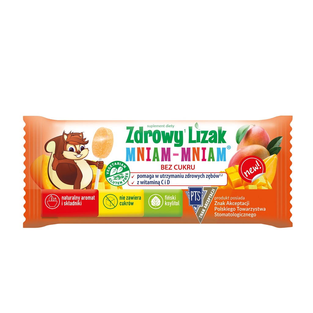 Zdrowy Lizak MNIAM-MNIAM Mango 1 szt.