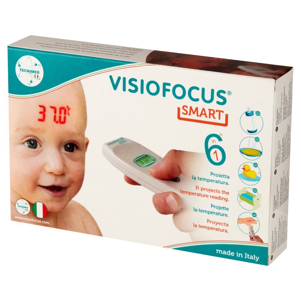 Termometr bezdotykowy VISIOFOCUS SMART 06470 + baterie