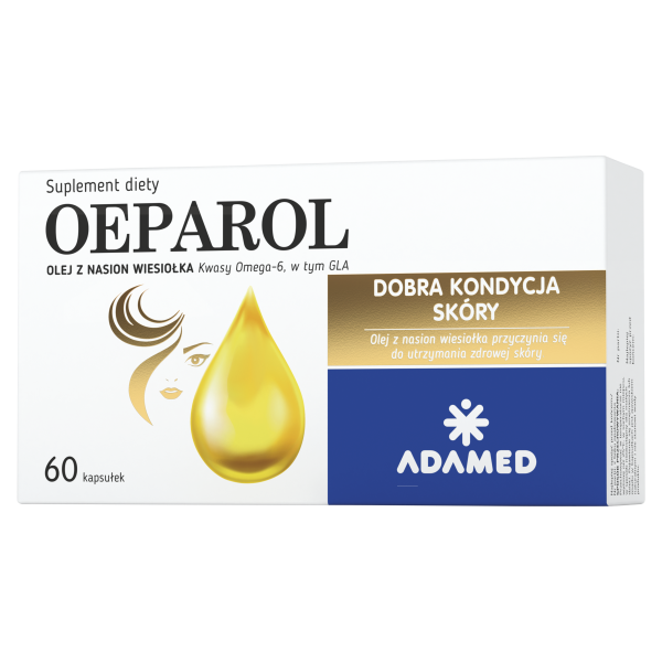 Oeparol olej z nasion wiesiołka Omega-6 60 kapsułek