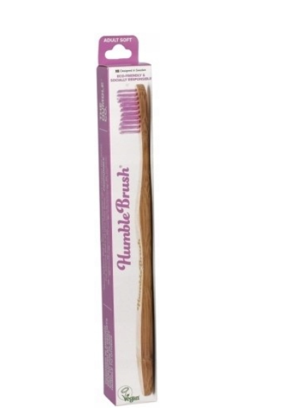 HUMBLE Brush Adult Szczoteczka do zębów  Soft różowa 1 sztuka
