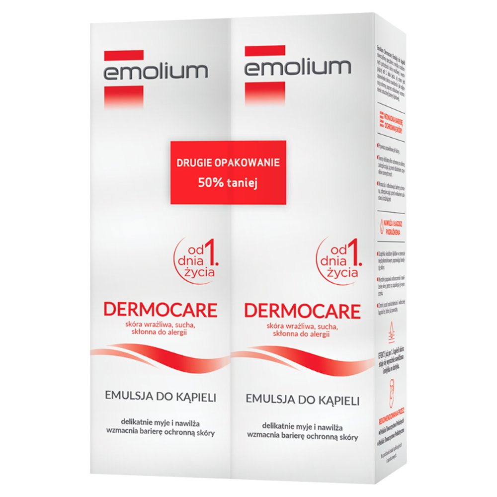 EMOLIUM Emulsja do kąpieli x 2 400ml