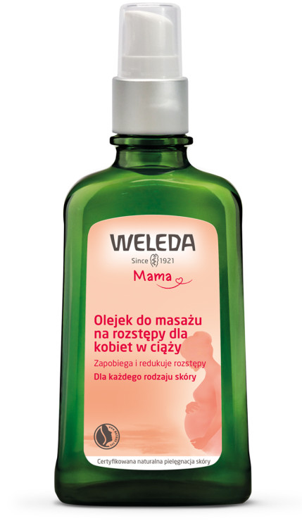 WELEDA MAMA Olejek do masażu na rozstępy 100 ml