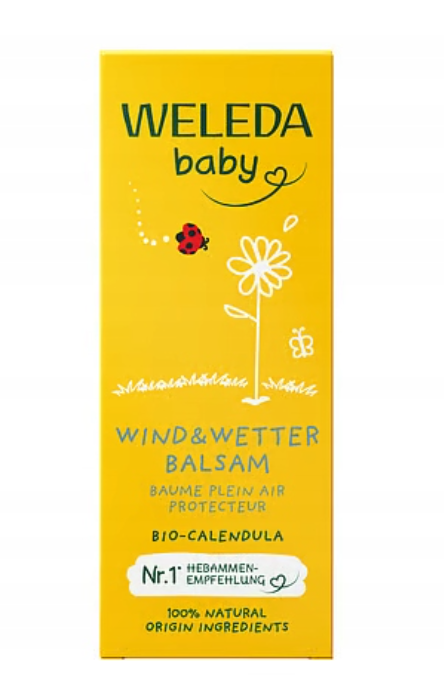 WELEDA Calendula Krem ochronny na wiatr i mróz z nagietkiem i lawendą 30ml