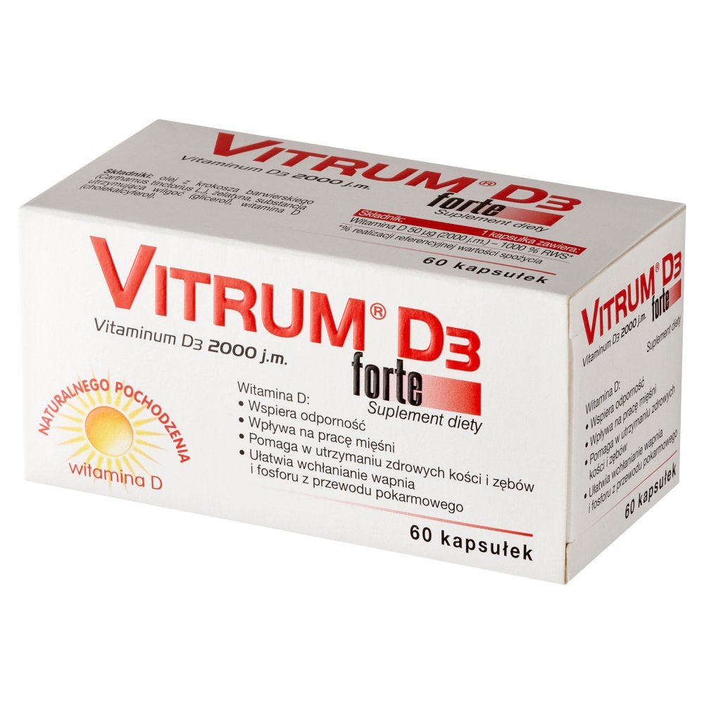 Vitrum D3 Forte - 60 kaps.