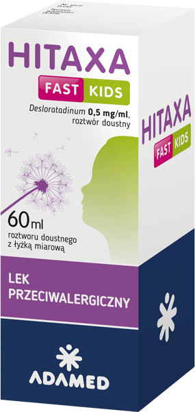 Hitaxa Fast Kids roztwór doustny 500mcg/ml 60