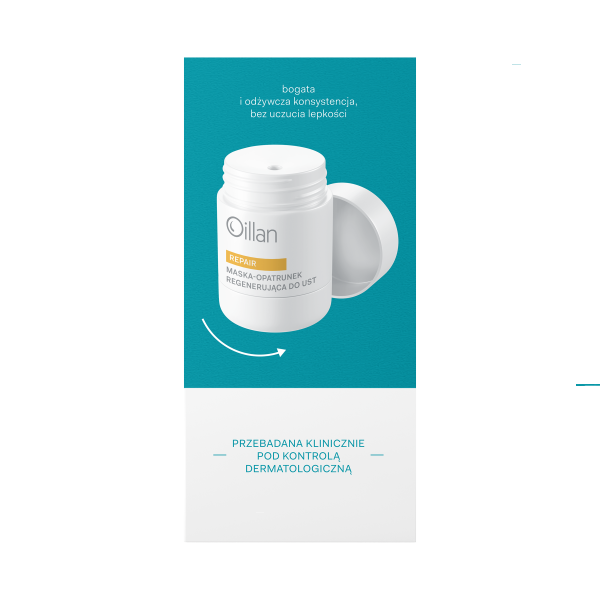OILLAN Rapair Maska-opatrunek  regenerujaca do ust 15g