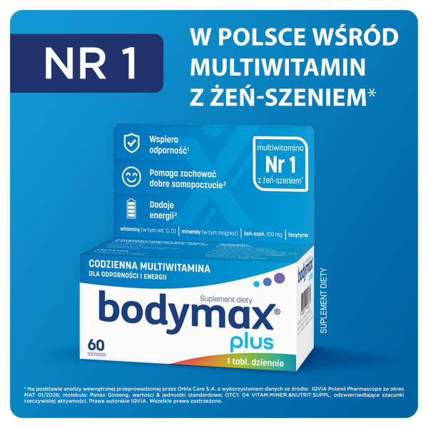 Bodymax® Plus 60 tabletek