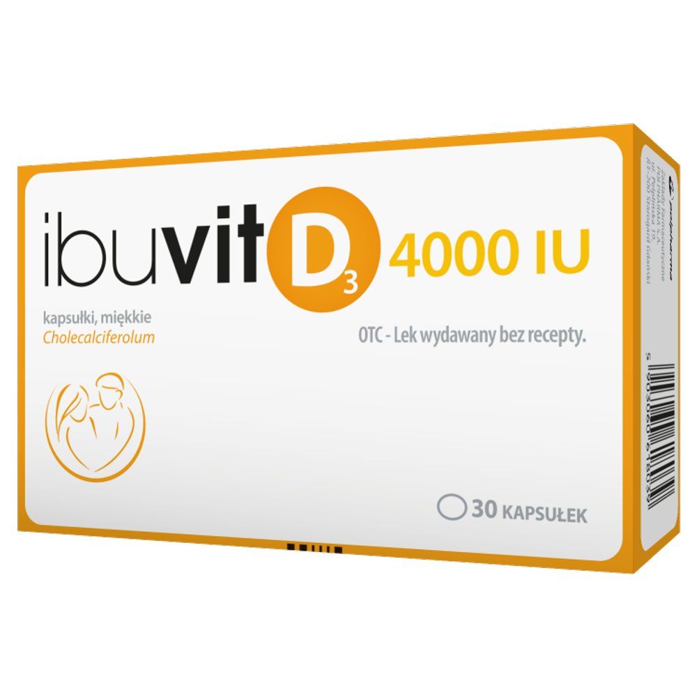 Ibuvit D3 4000 IU kaps.miękkie 4000I.U. 30