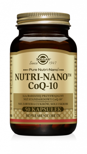 SOLGAR Nutri Nano CoQ-10 kaps. 0,03g 50kap