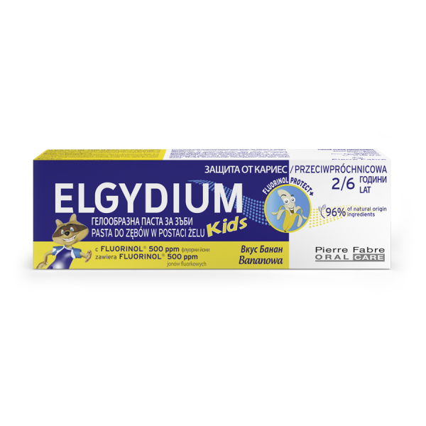 ELGYDIUM KIDS Fluorinol Pasta BANAN 2-6 50ml