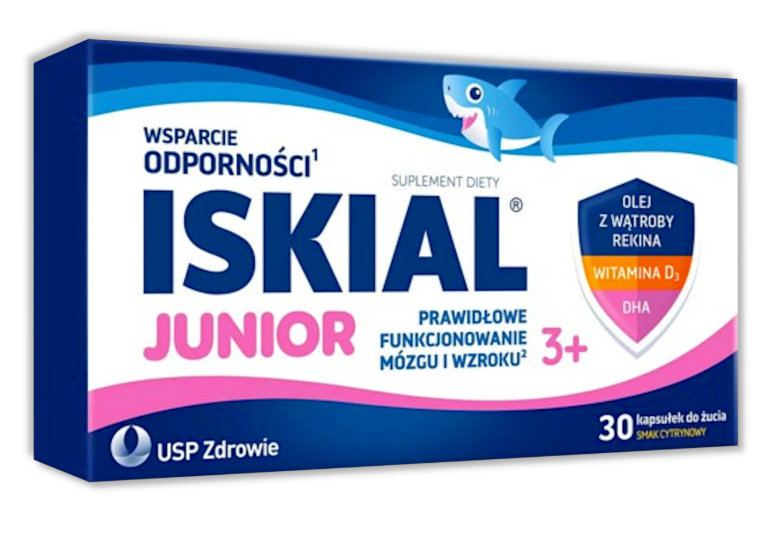 Iskial Junior na odporność  30 kapsułek do żucia