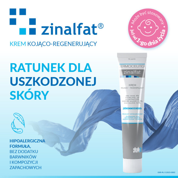 Zinalfat krem kojąco - regenerujący 50 ml