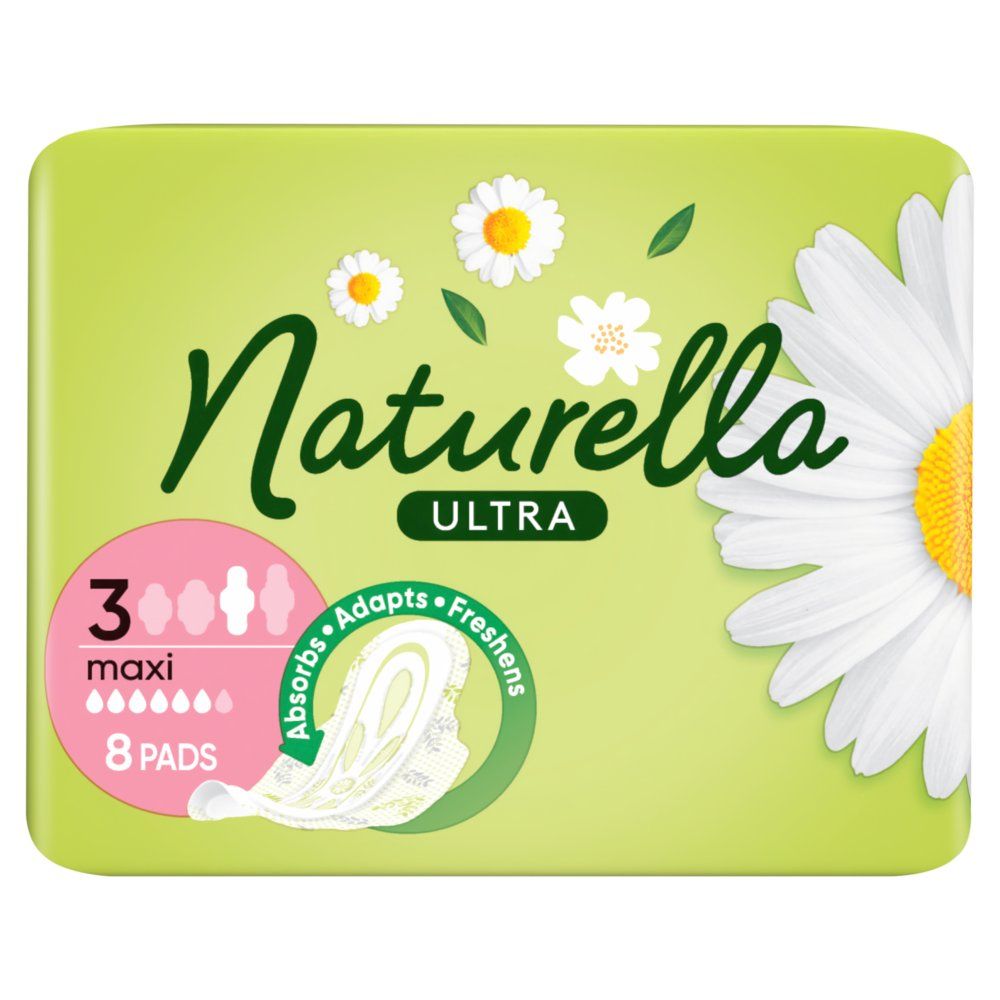 Podpaski NATURELLA ULTRA Maxi 3  skrz. 8 szt