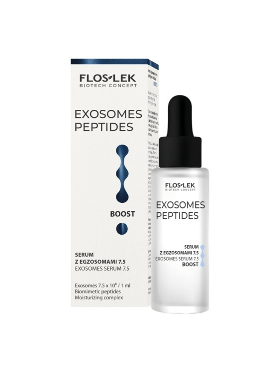 FLOS-LEK EXOSOME BOOST Serum z egzosomami do twarzy ujędrniające i rewitalizujące 30 ml