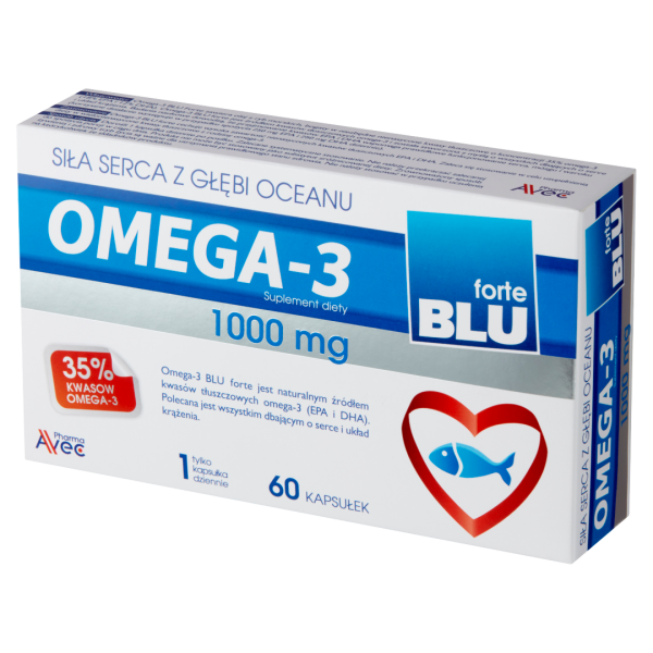Omega-3 Blu forte 1000 mg 60 sztuk
