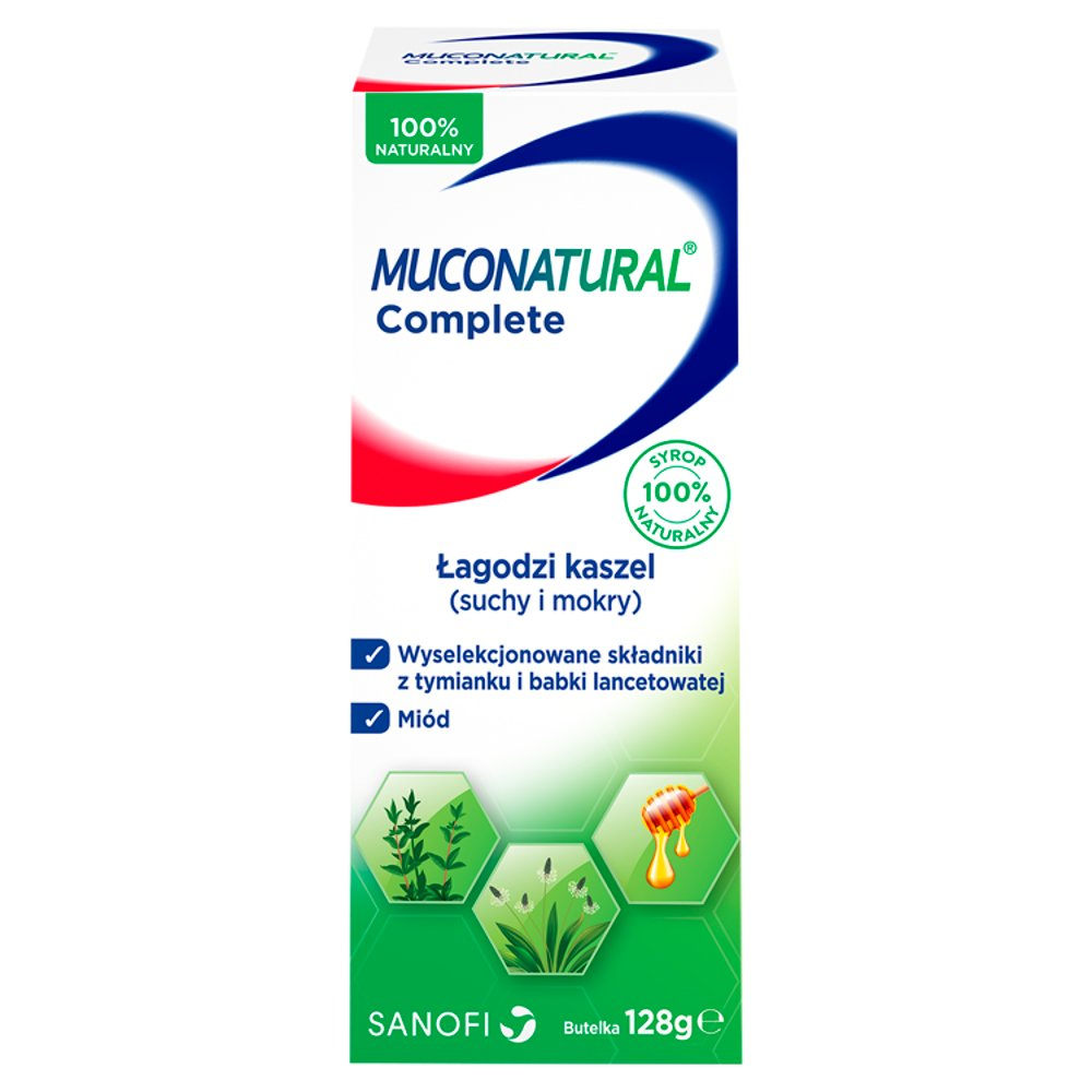 Muconatural Complete syrop żel. 128 g