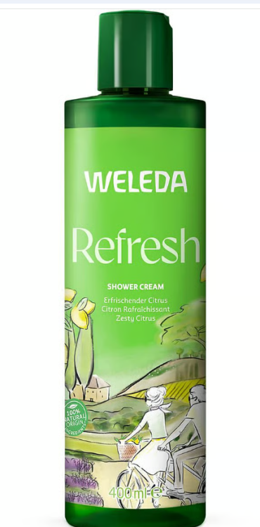 WELEDA Refresh Płyn pod prysznic z cytrusami 400ml