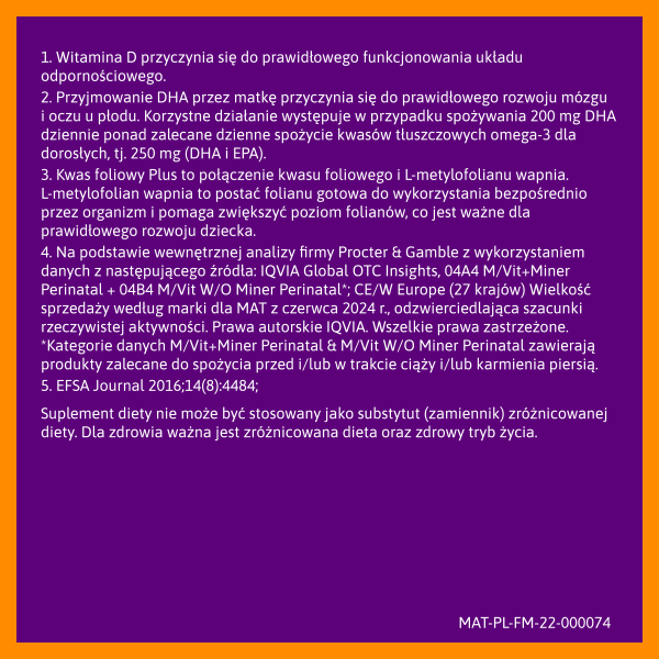 Femibion 2 Ciąża 13-40 tydzień ciąży kwas foliowy cholina 56tabl. + 56kaps.