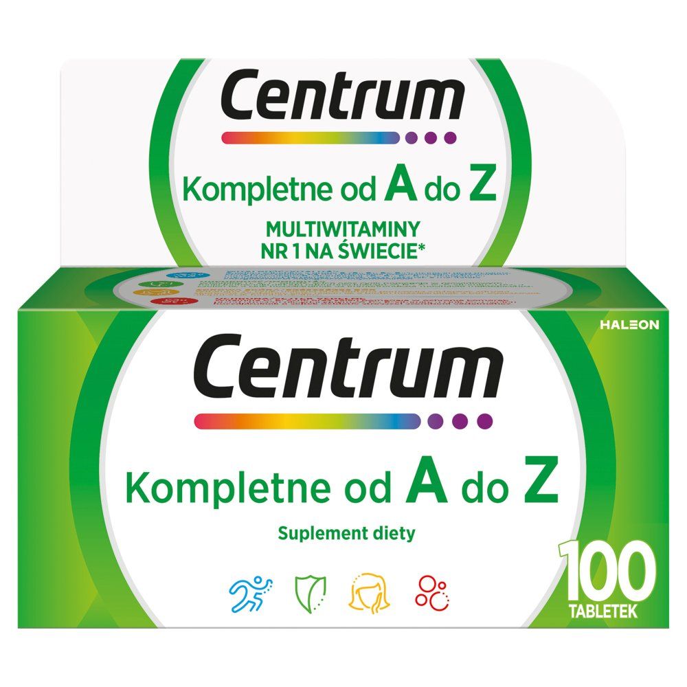 Centrum Kompletne od A do Z zestaw  witamin 100 tabl.