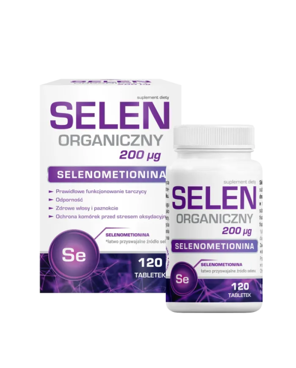 DOMOWA APTECZKA Selen organiczny 120 tabletek
