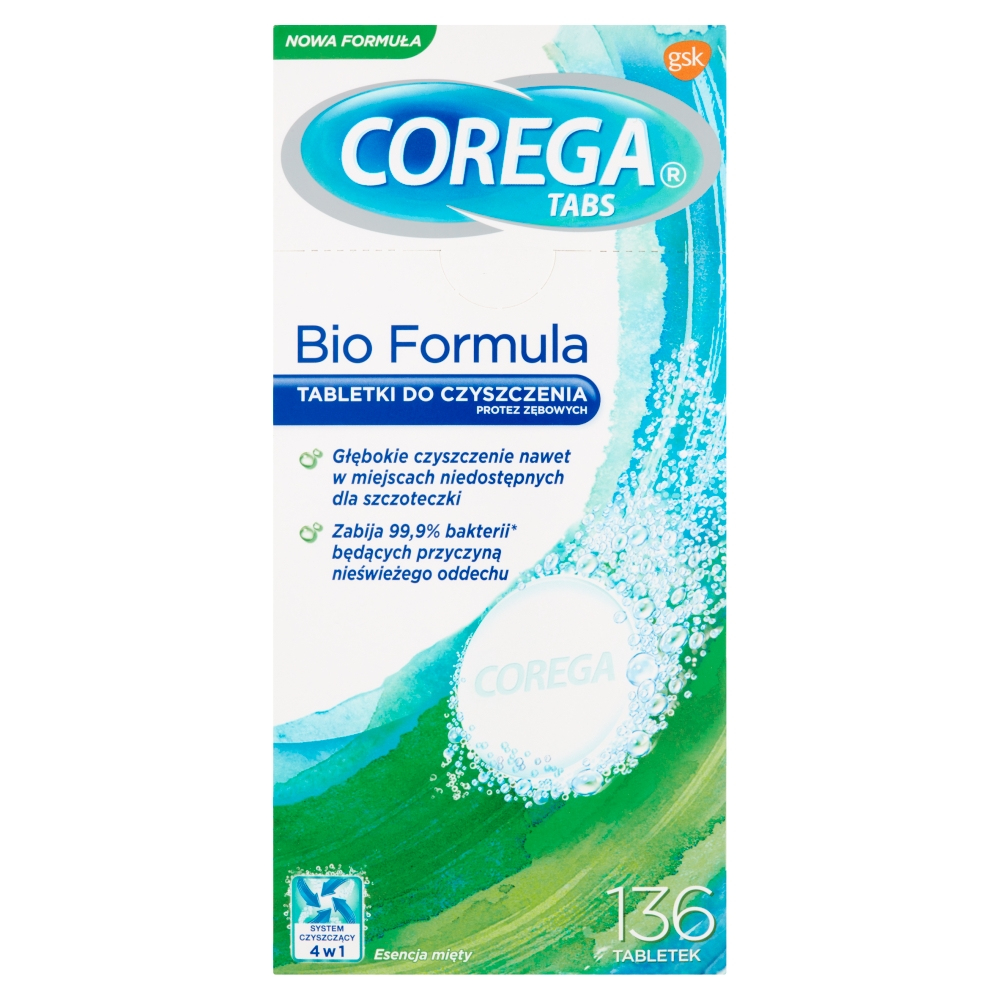 Corega Tabs x 136 (17blistrów)