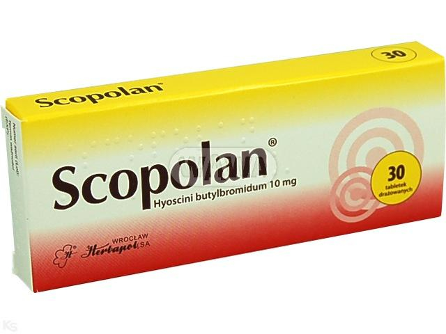 Scopolan 10mg x 30 draż.