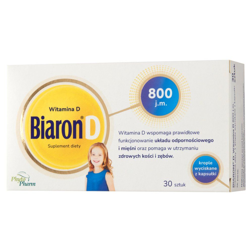 Bioaron Witamina D 800 j.m.twistx30kaps