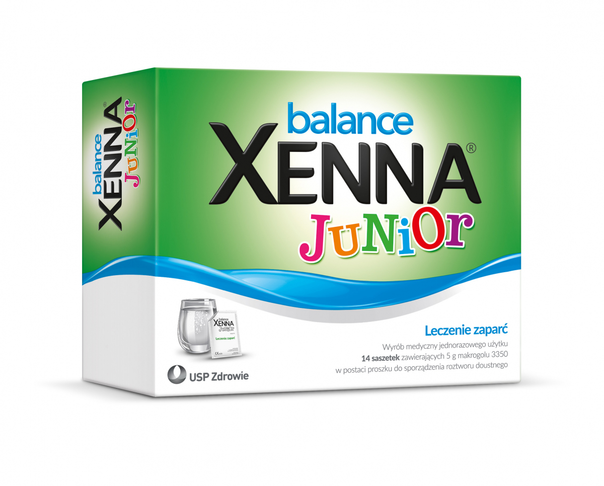 Xenna Balance Junior na zaparcia 14 saszetek