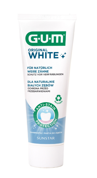 GUM Pasta do zębów  Original White 75 ml