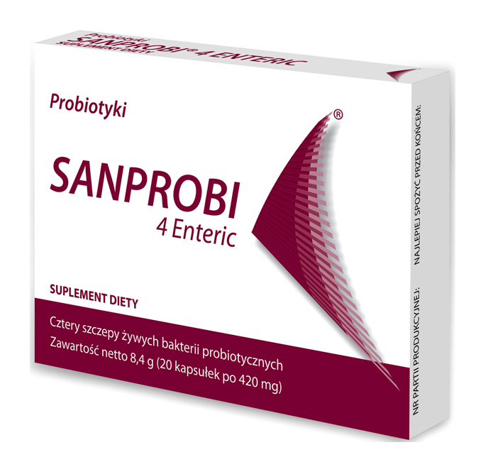 Sanprobi 4 Enteric  20 kapsułek