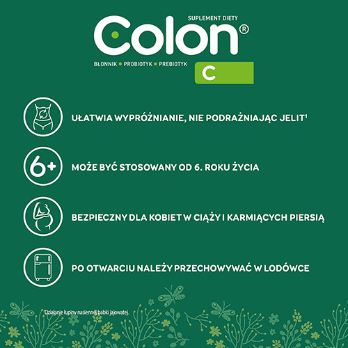Colon® C - błonnik w proszku ułatwiający wypróżnianie 100g