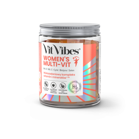 Vit Vibes Womens Multi-Vit żelki witaminy dla kobiet  60 sztuk