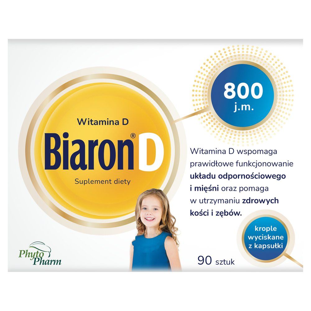 Bioaron Witamina D 800 j.m.twist.x90kaps