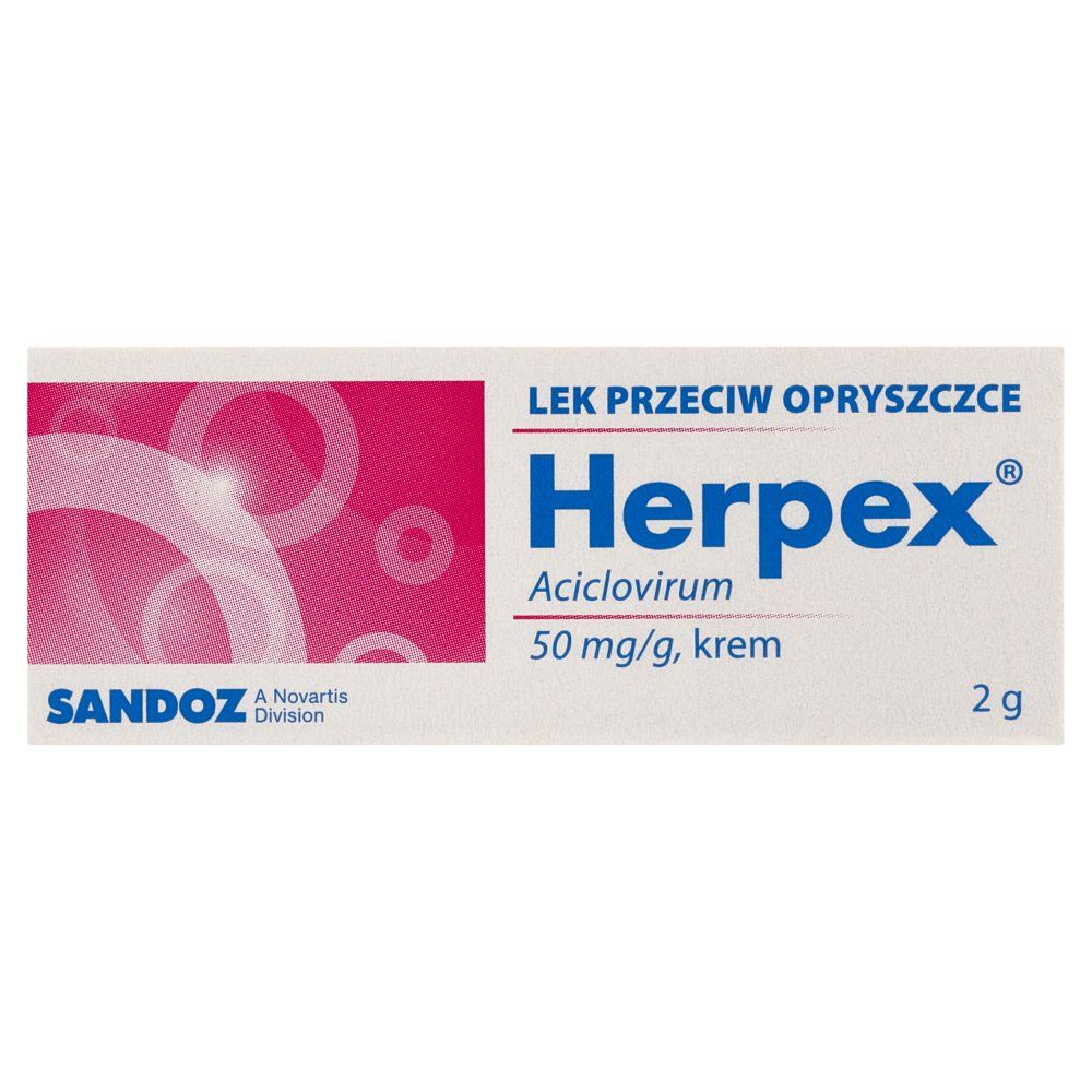 Herpex krem 50mg/g 2g